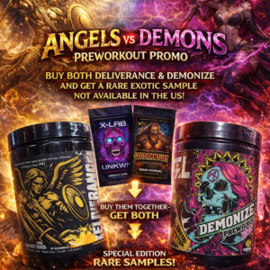 Deliverance + Demonize + 2 Rare Samples (Pre-Order) (Limited Time Promo)